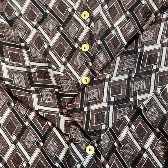 Vintage 1970s Collegian of California Long Sleeve Shirt - Picture 3 of 4